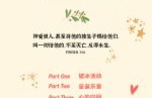 圣诞邀请函：有一份爱，唯你而来